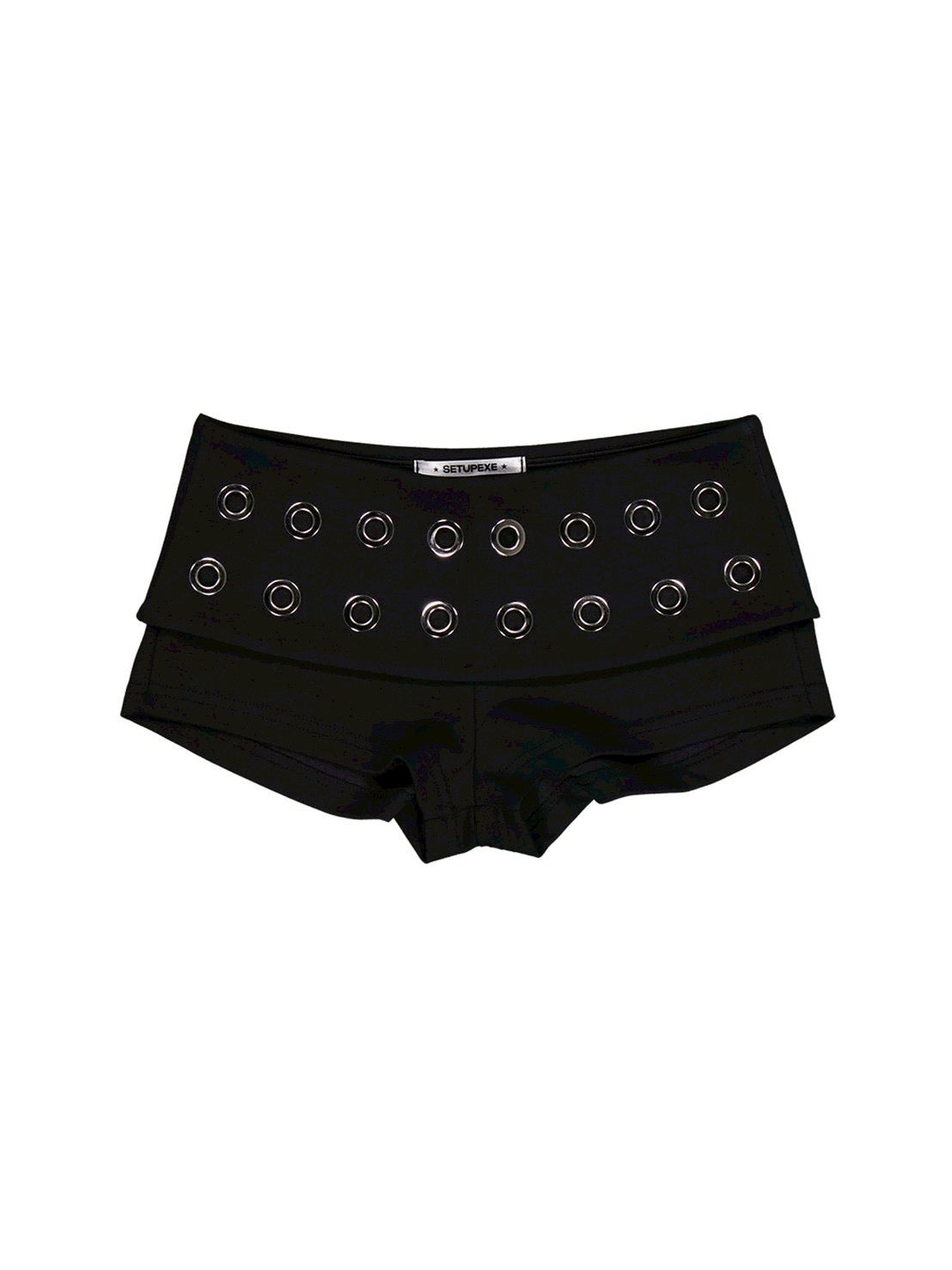 【SETUP-EXE】EYELET WAIST SHORT PANTS