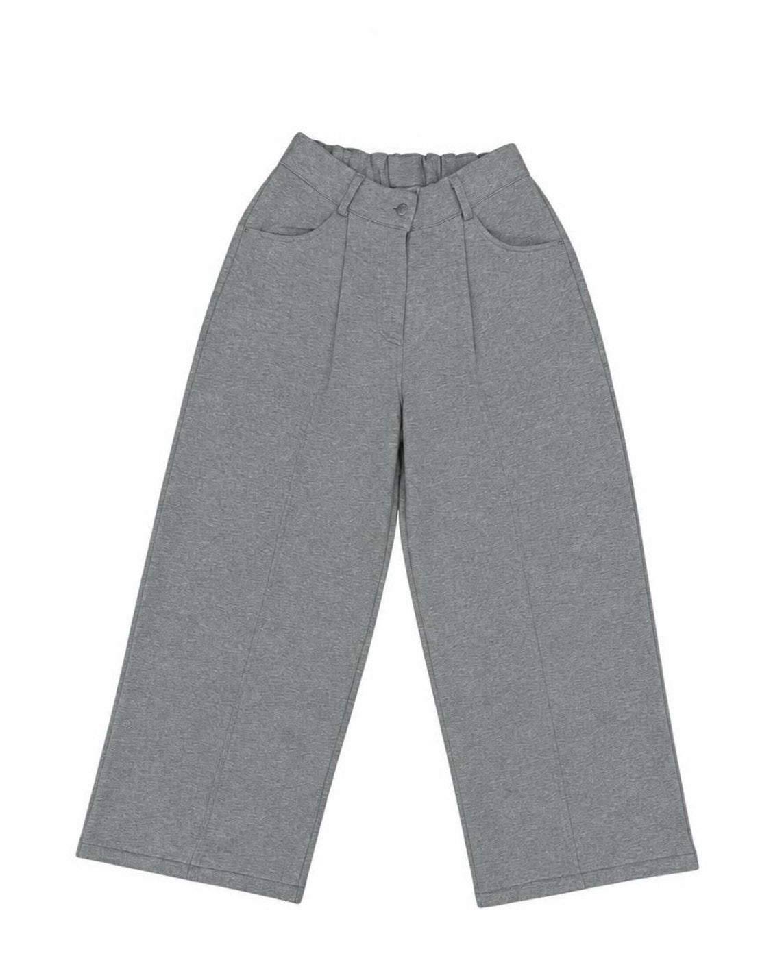 受注制【nmtc+】Curved Seam Wide Sweat Pants (2color)