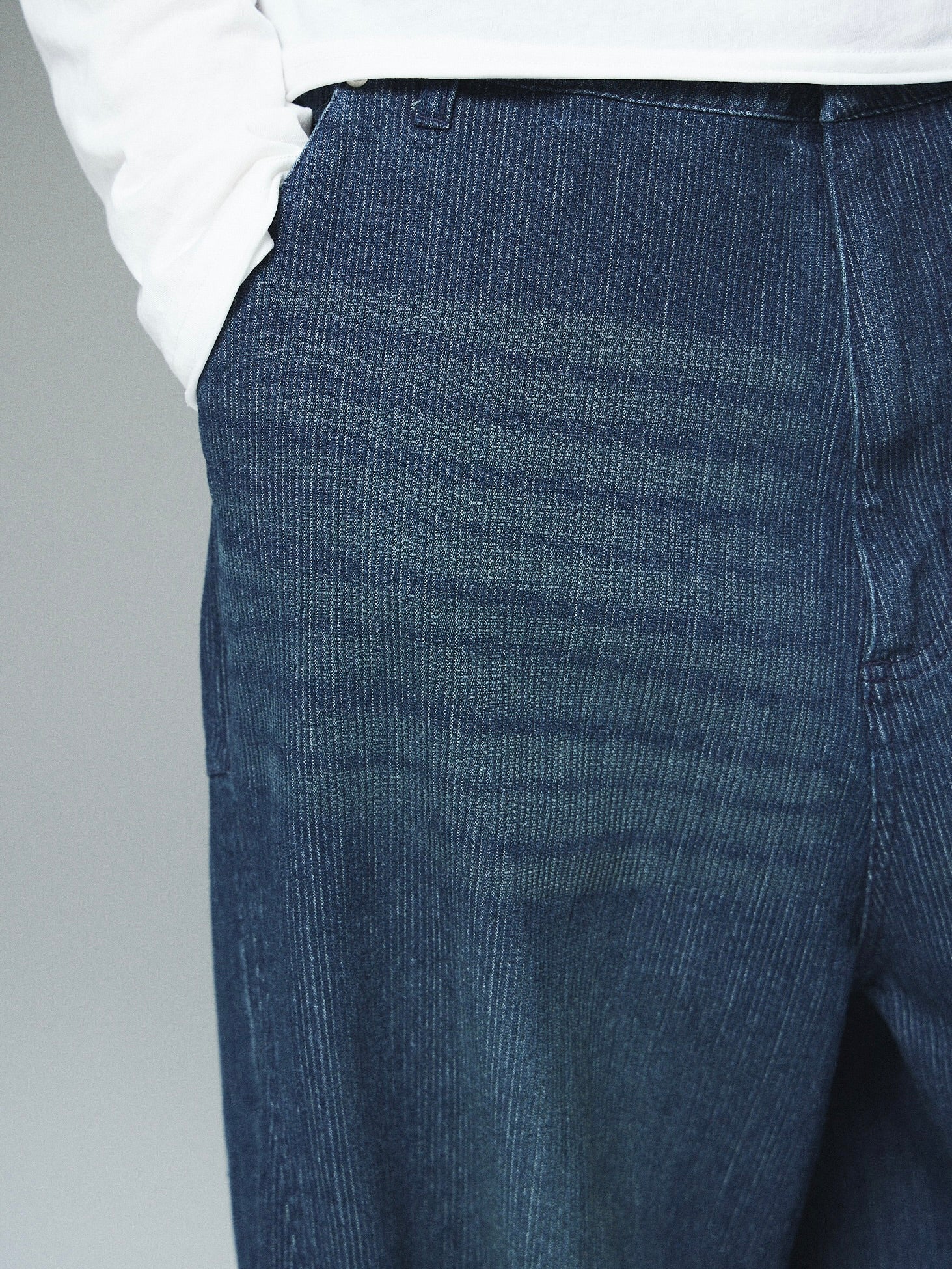 【CS】chain twill denim pants