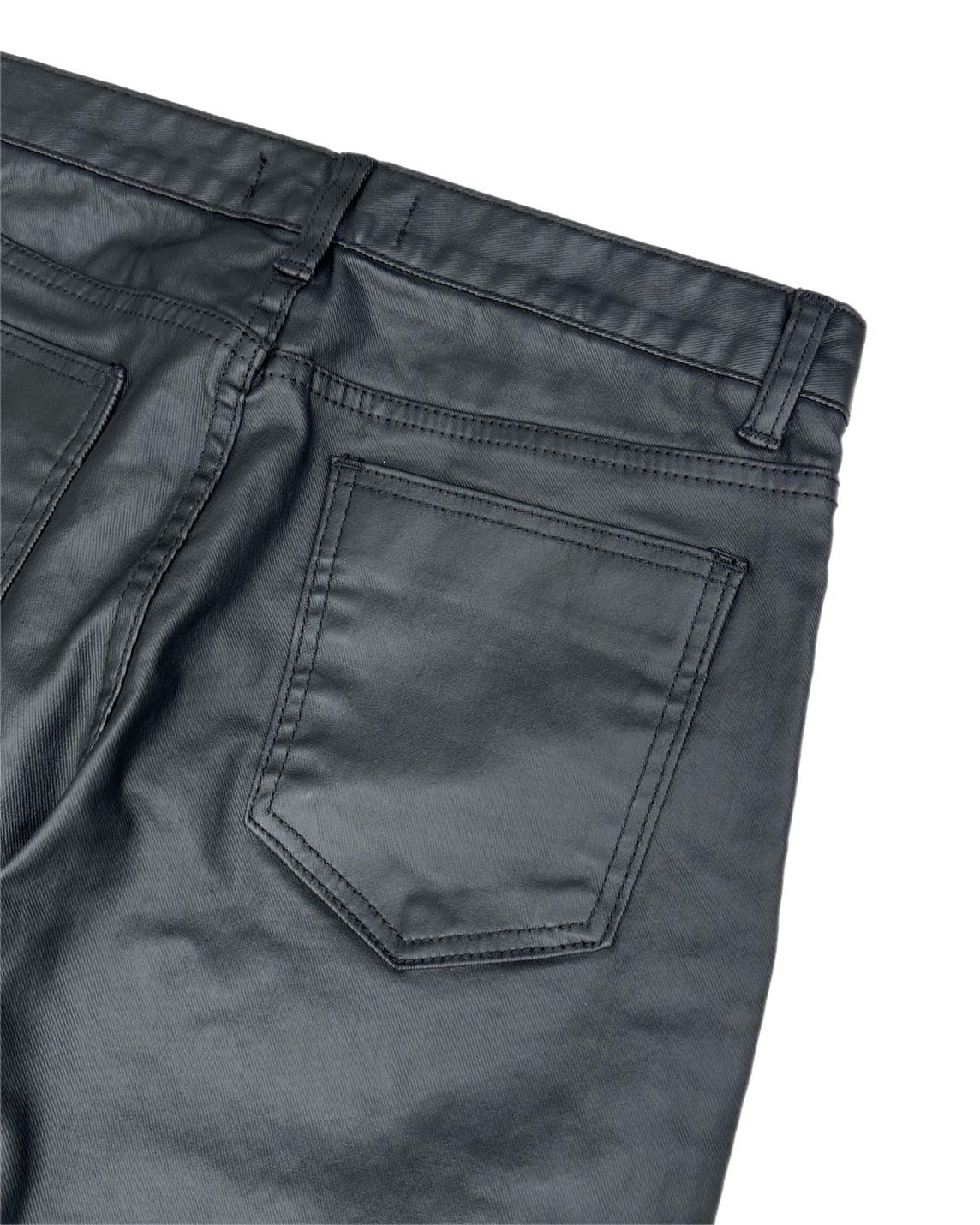 受注制【nmtc+】Coated bootcut washing pants