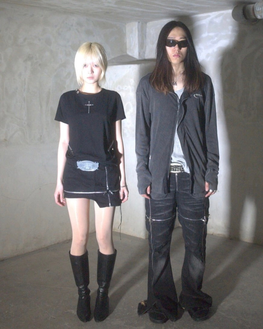 【LOIN ARMIS】Reversible scythe buckle belt