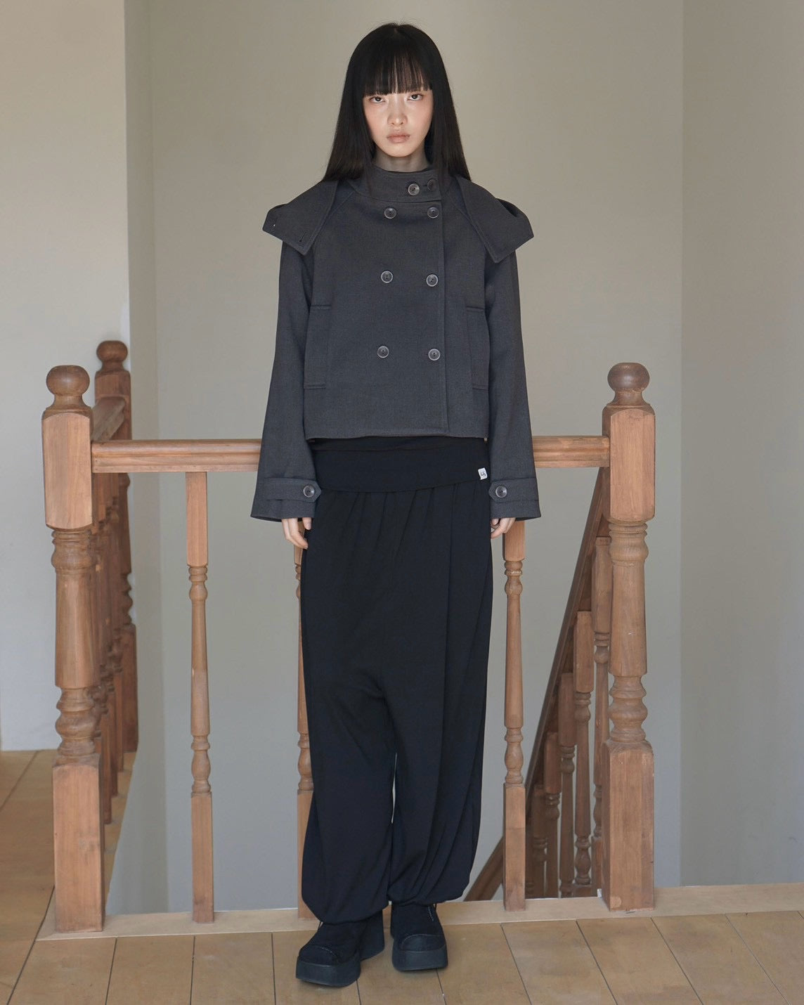 【Uglyshadow】BANDING BALLOON PANTS