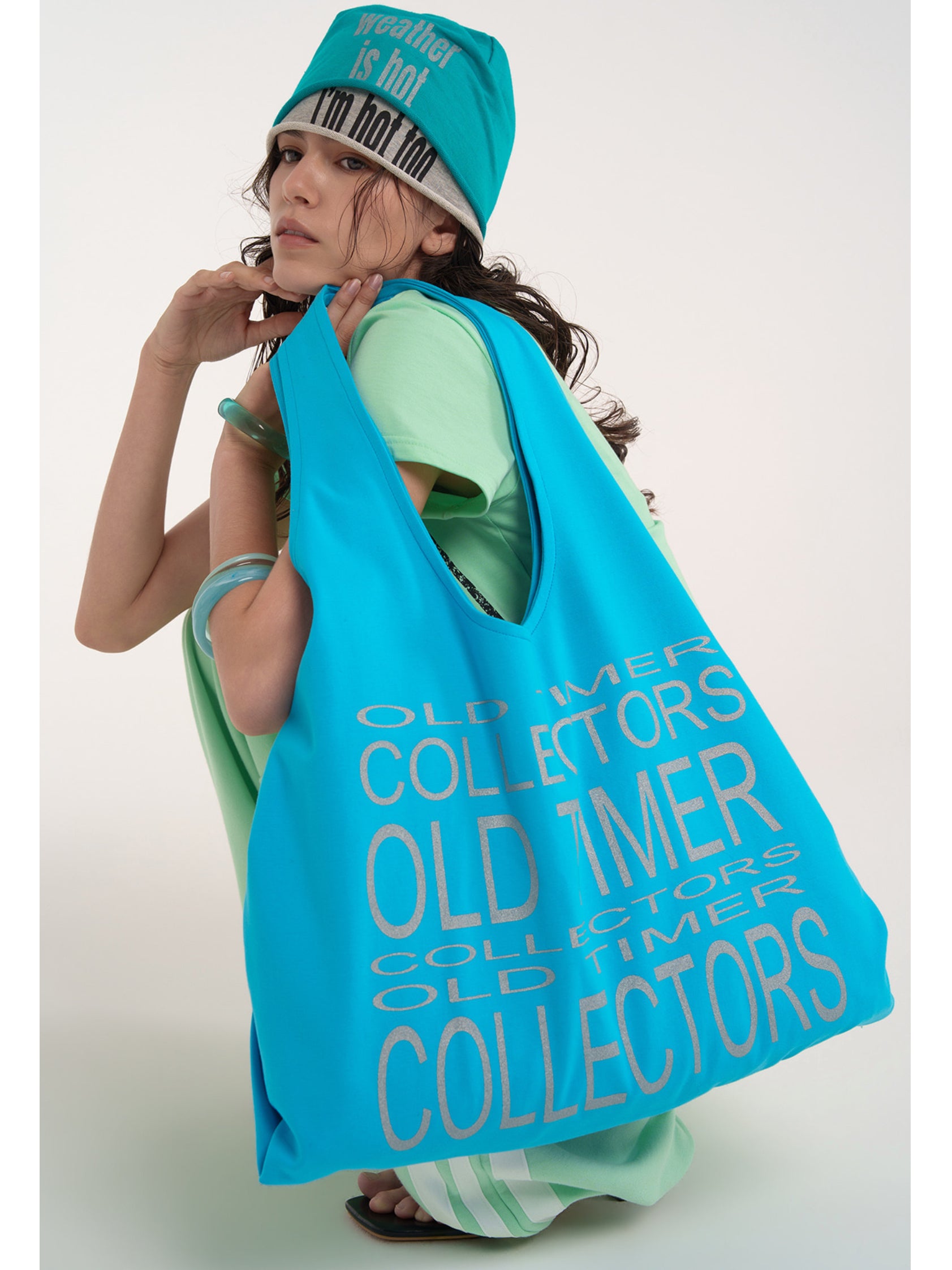 【ESC STUDIO】Big old timer market bag