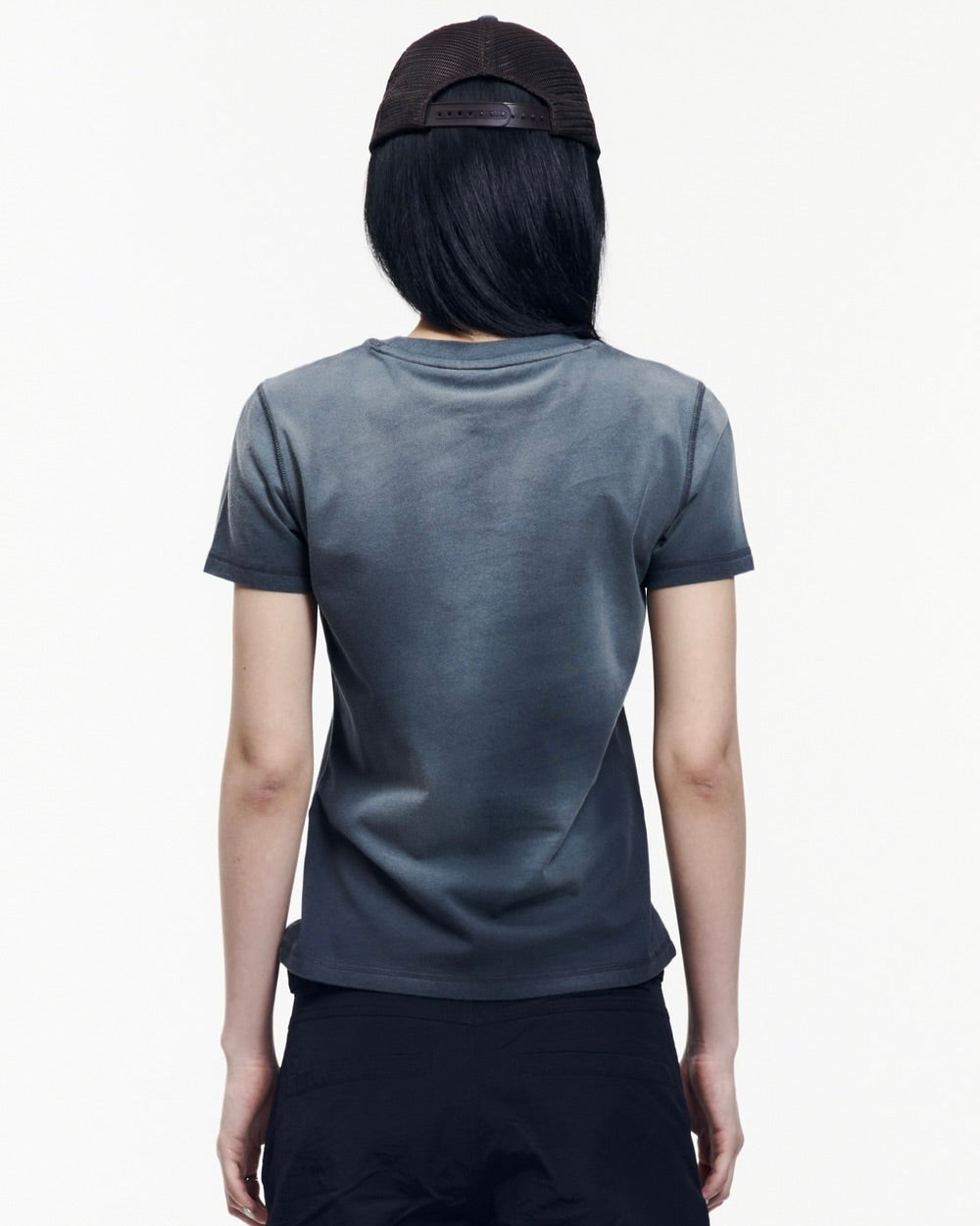 【AAKAM】Dust Fade CROS2 Half Top