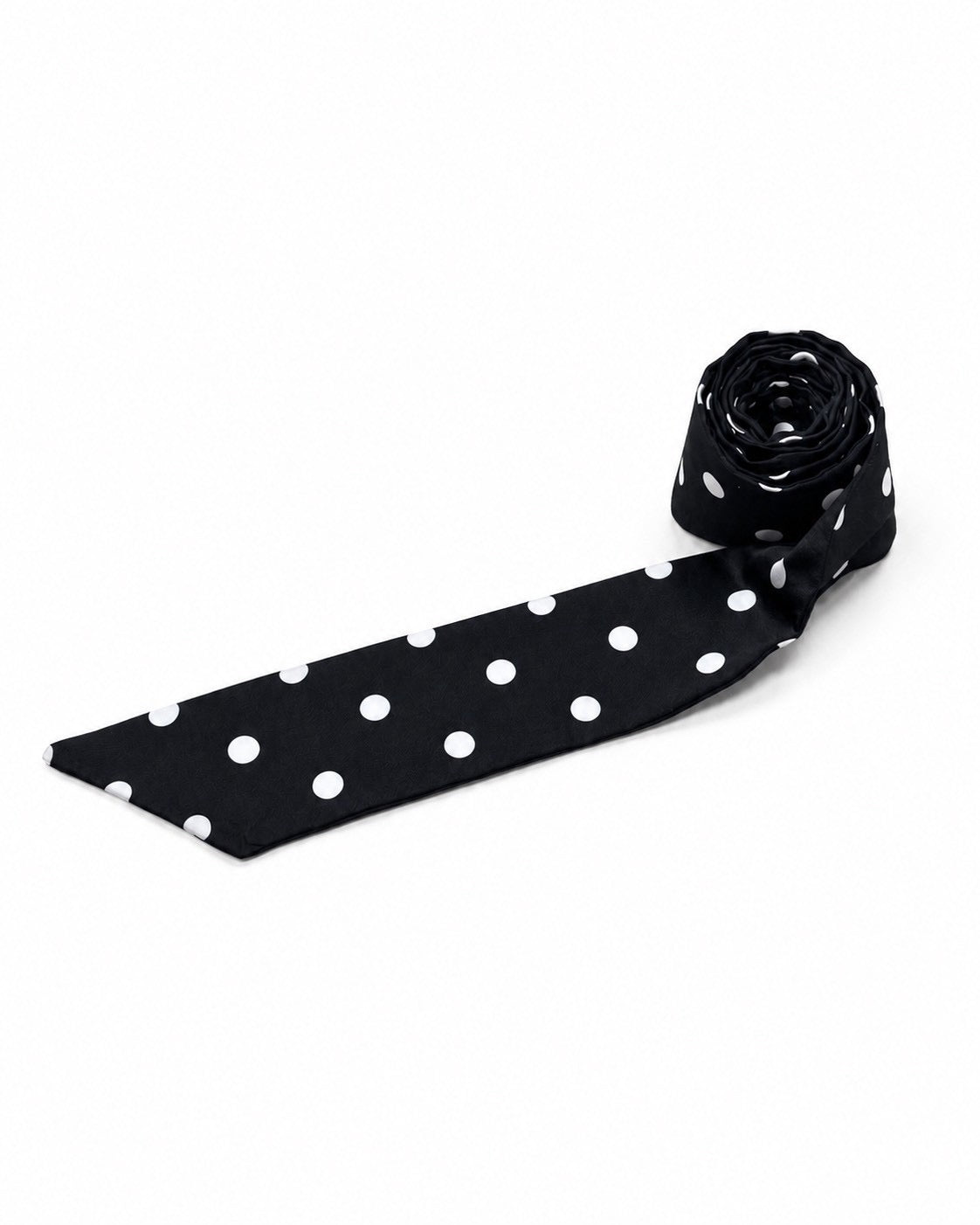 大阪店 WEB限定 受注制【Never mind the XU】Dot Ribbon Scarf