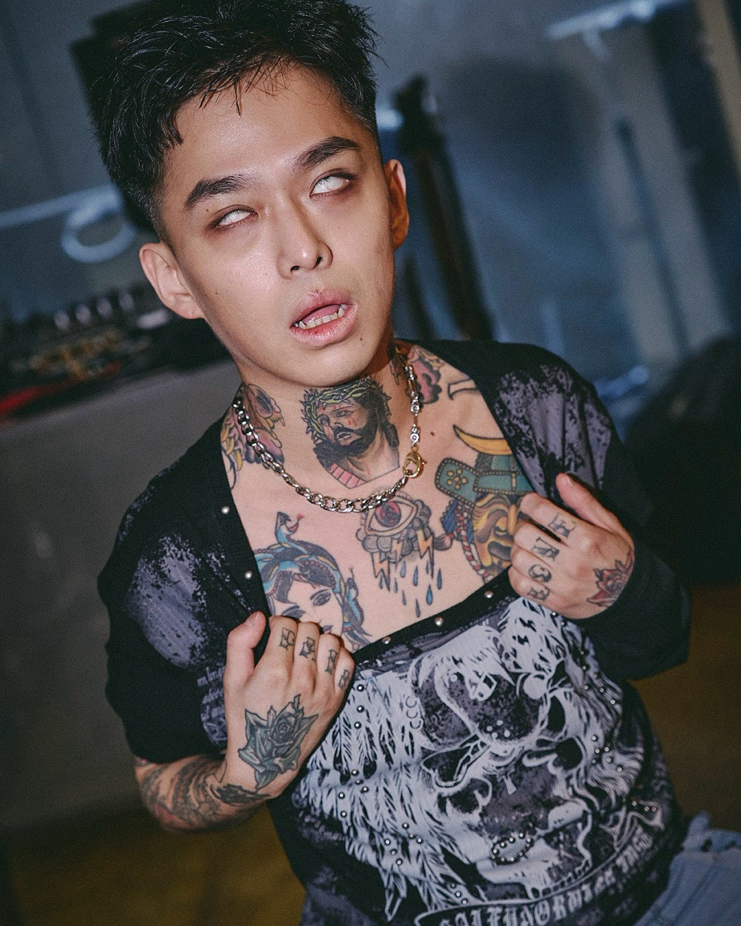 【GALFY】あの頃の兄ちゃん　SKULL TEE