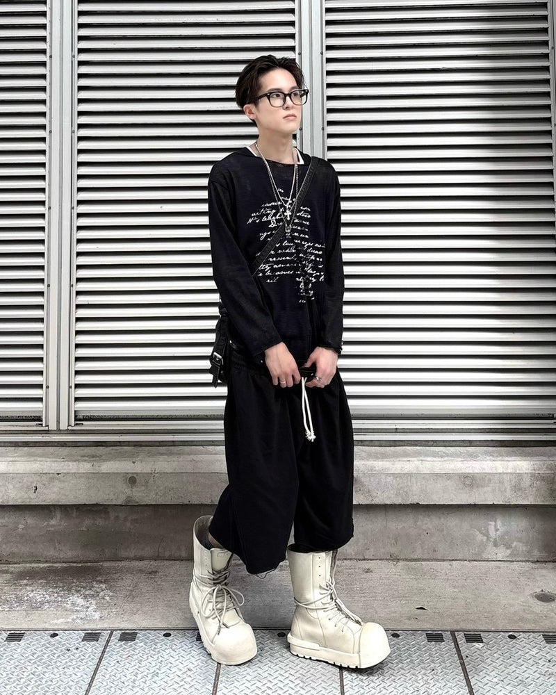 受注制【nmtc+】Double Waist Bermuda Pants (2color)