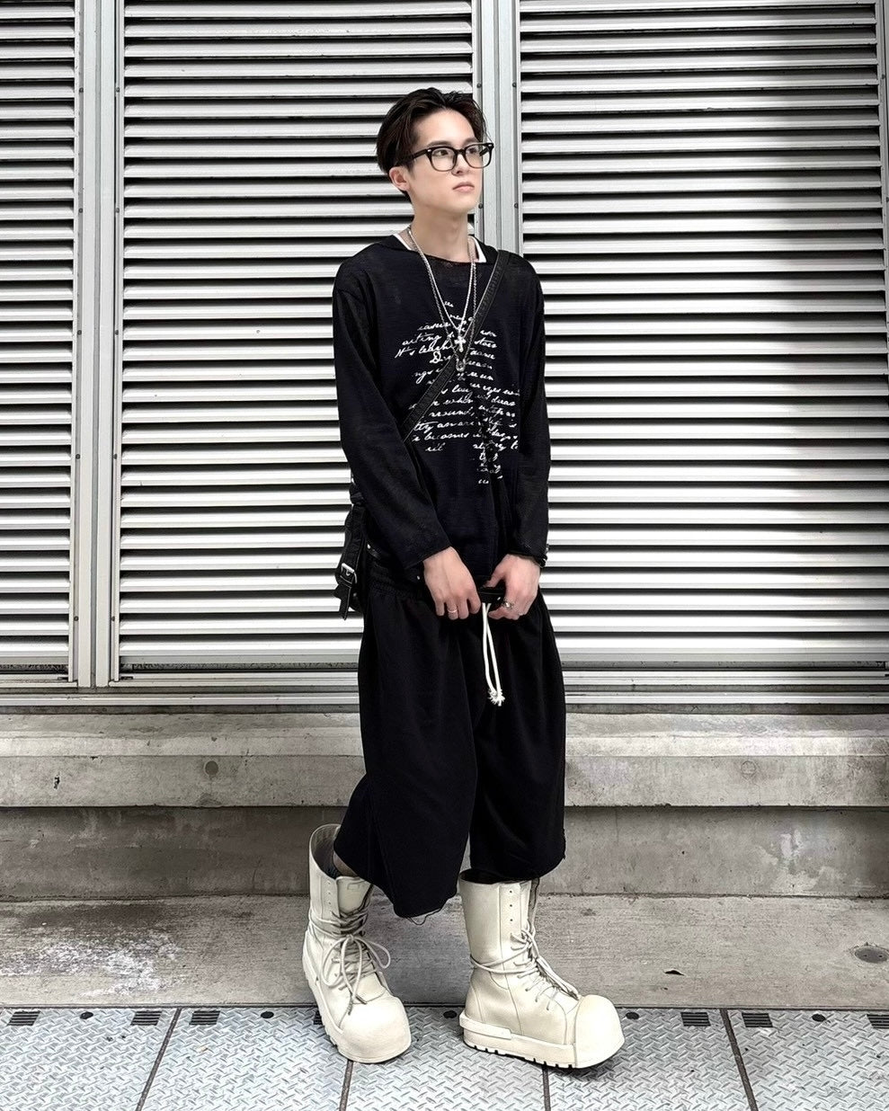 受注制【nmtc+】Double Waist Bermuda Pants (2color)
