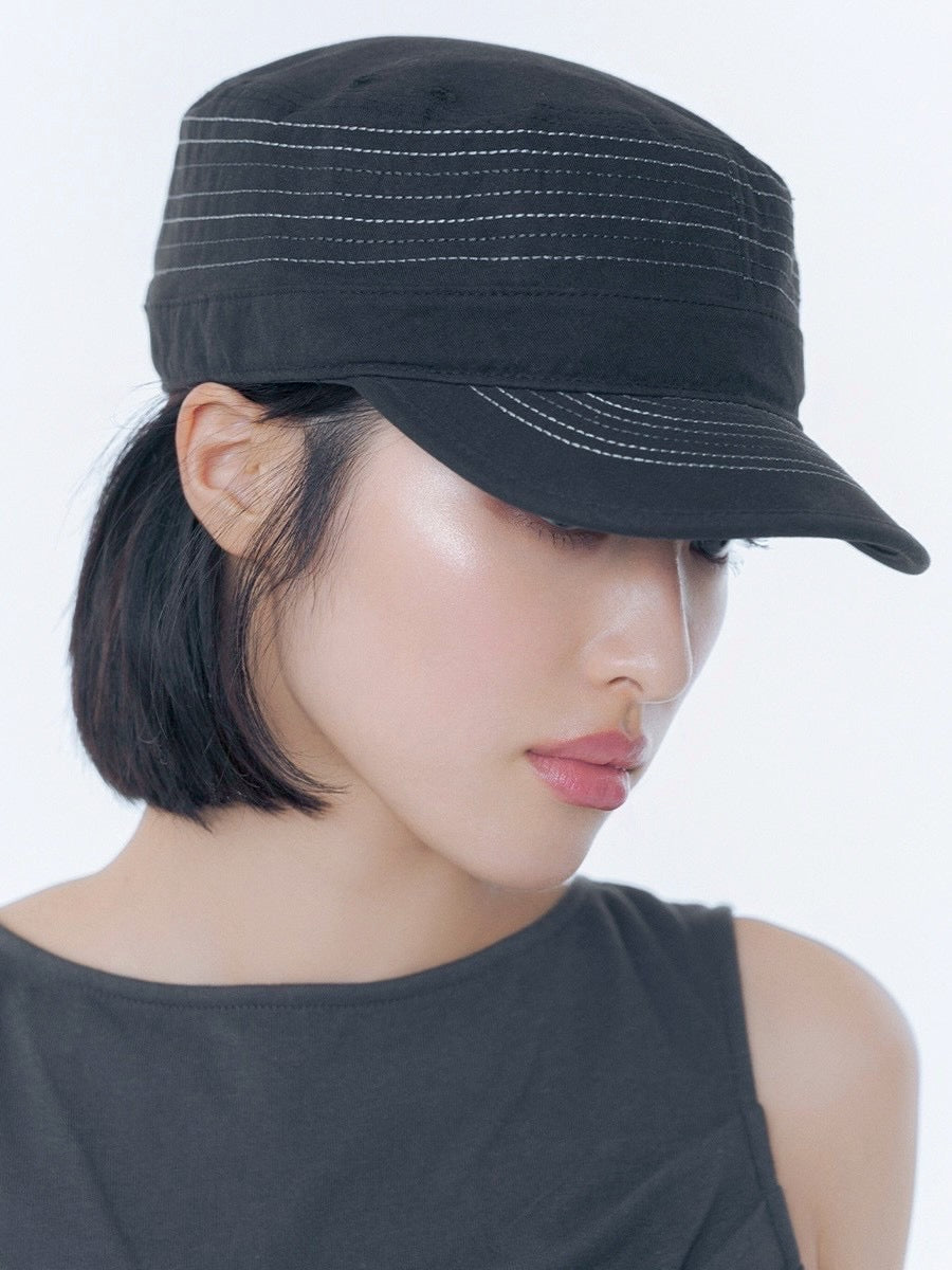 【Miseki seoul】Stitch work cap