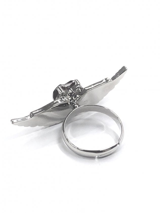 受注制【Never mind the XU】wing heart ring