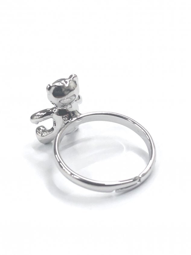 受注制【Never mind the XU】teddybear ring