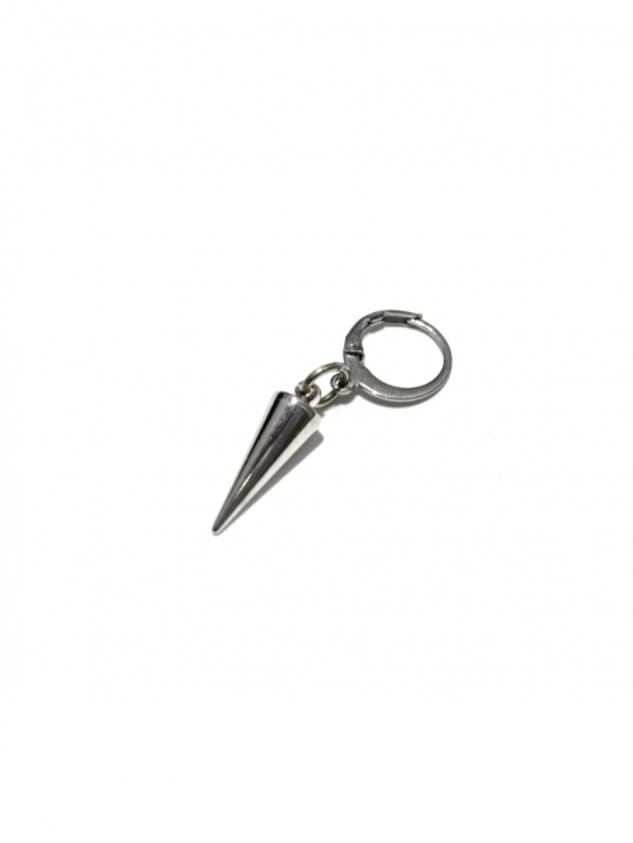 受注制【Never mind the XU】design pierced earrings 4 / 【ネバーマインドザエックスユー】デザインフープピアスシルバーピアス