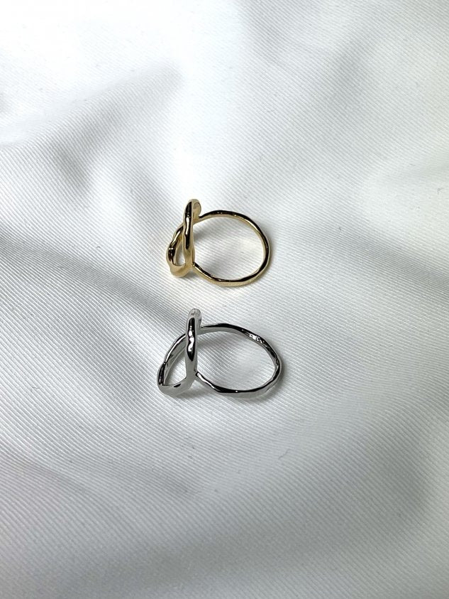 【Chikashitsu +】design ring 9 (2color)