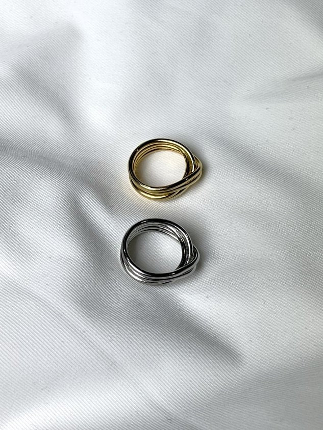 【Chikashitsu +】design ring 11 (2color)