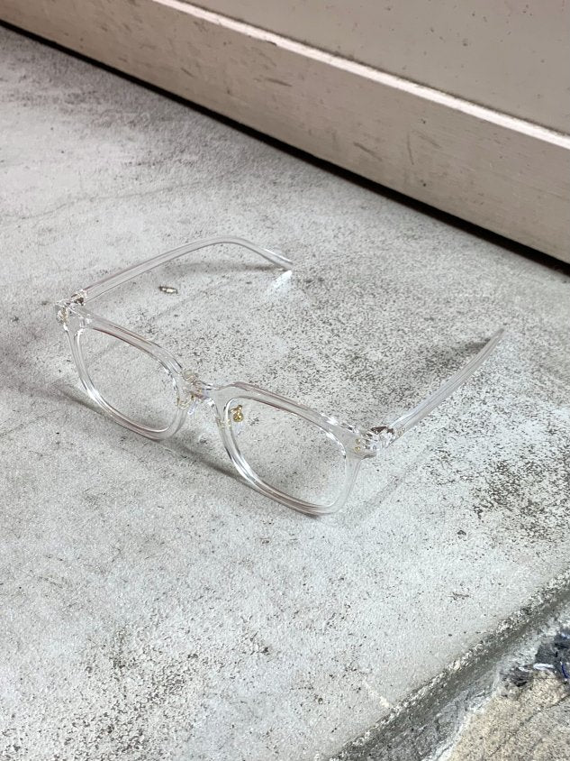 【Chikashitsu +】clear sunglasses 4