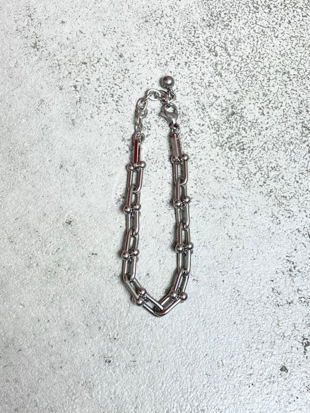 受注制【Chikashitsu +】design chain bracelet