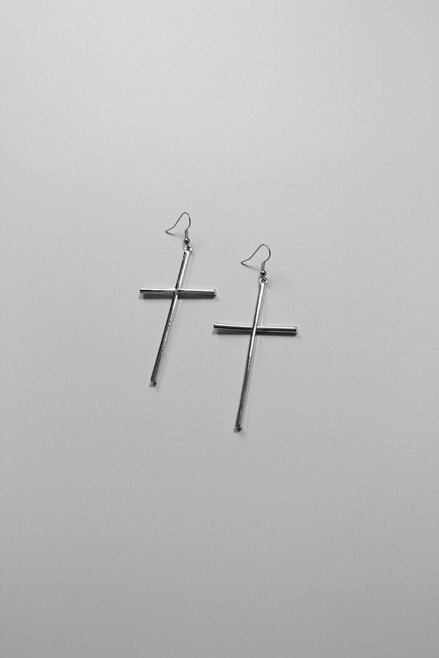 【LOVE KILLER CLUB】big cross pierce