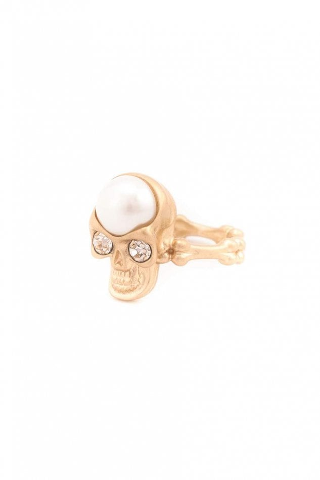 【SALUTE】Skall Pearl ring