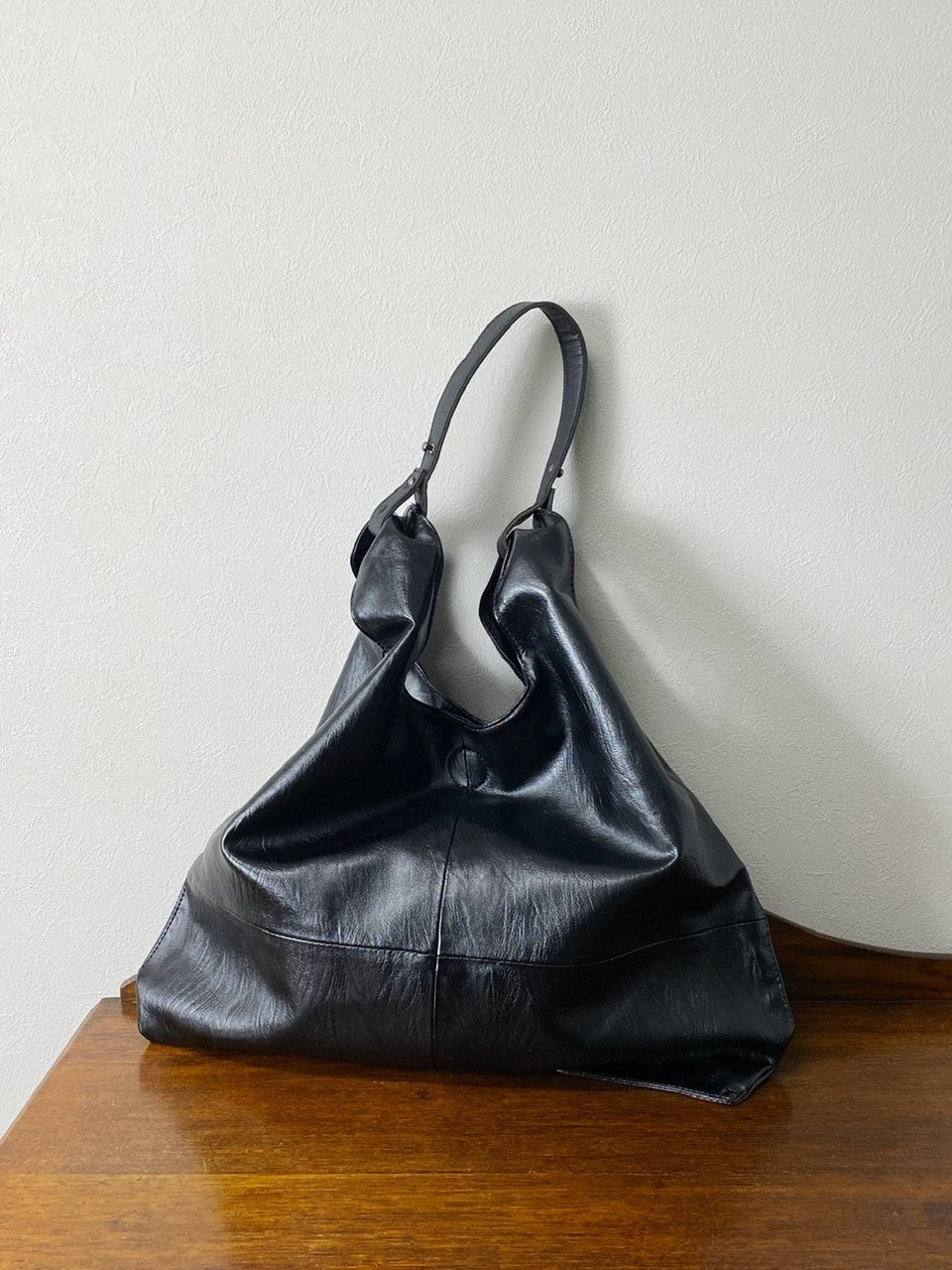 受注制【Chikashitsu +】2way leather bag