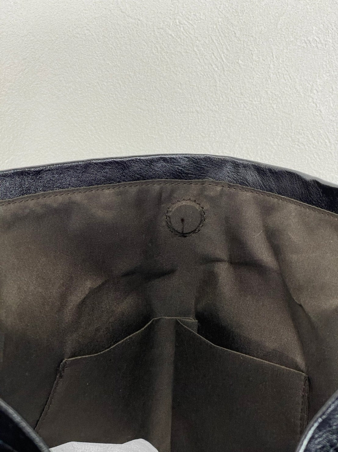 受注制【Chikashitsu +】big leather tote bag