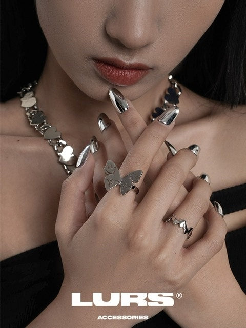 【LURS】LURS butterfly flying element ring