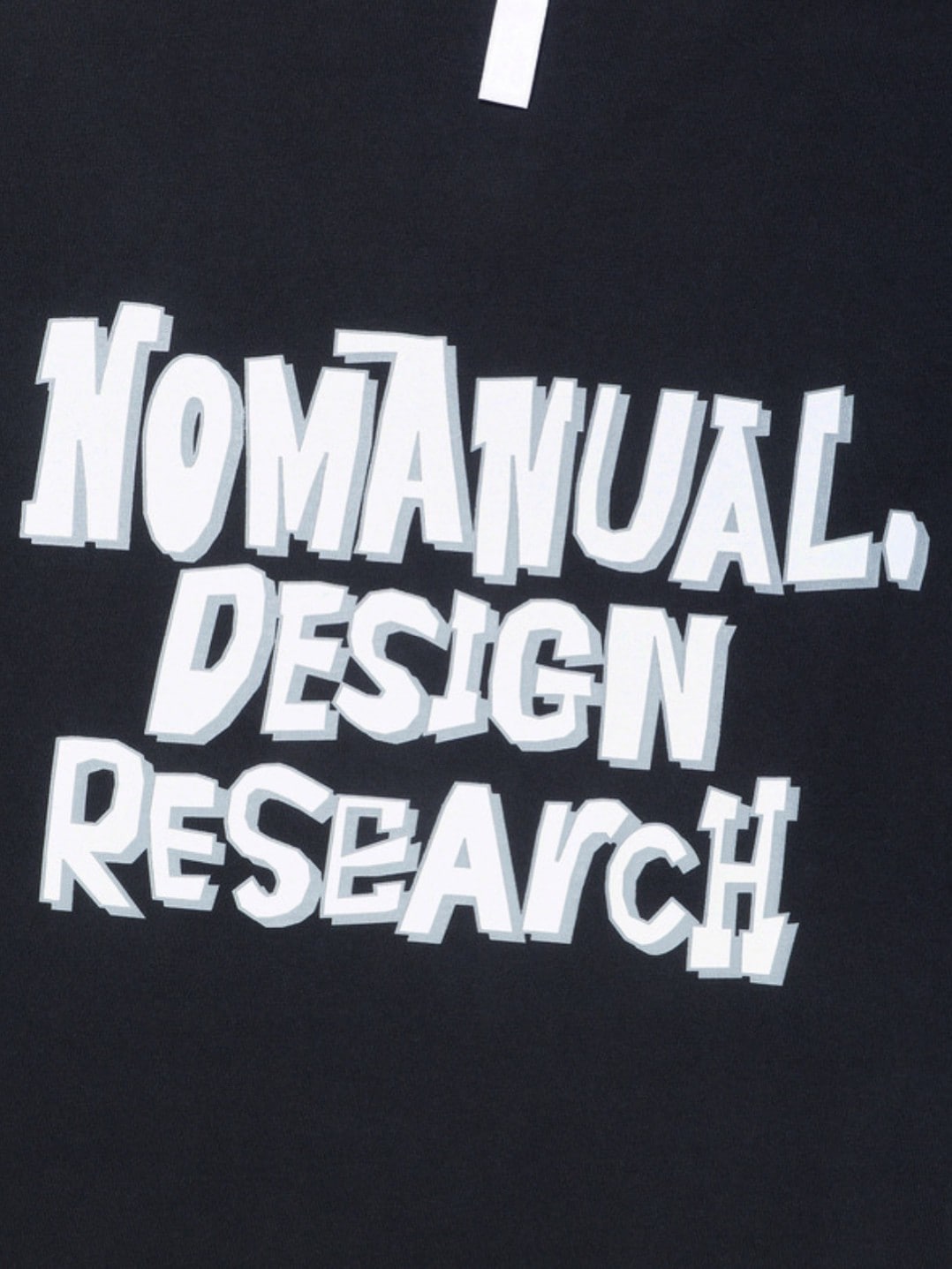 【NOMANUAL】DOODLE LOGO T-SHIRT