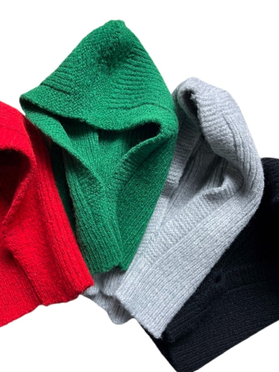 受注制【Chikashitsu +】knit balaclava (4color)