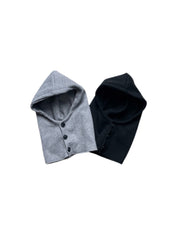 受注制【Chikashitsu +】balaclava hood warmer (set) (2color)