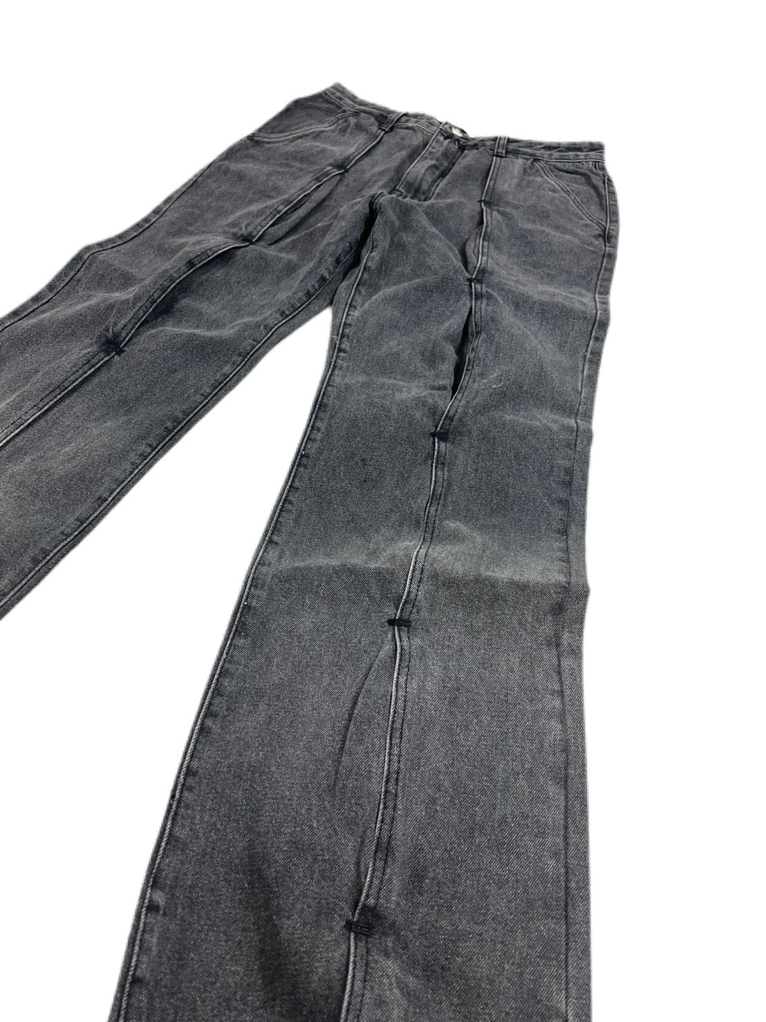 受注制【Chikashitsu +】design denim pants