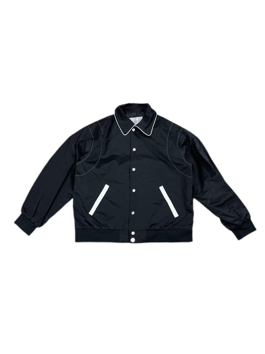 受注制【Chikashitsu +】spring varsity jacket (2color)