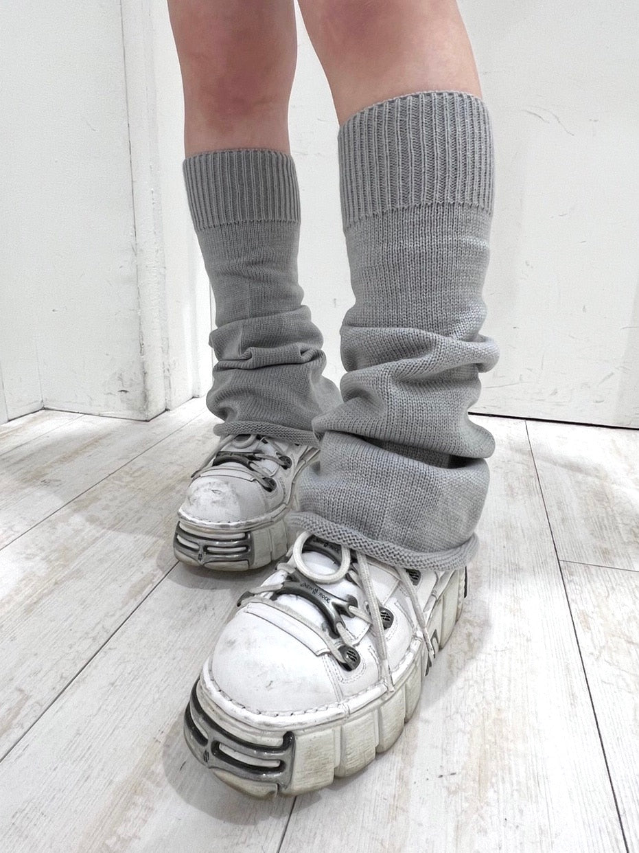 受注制【Never mind the XU】flare leg warmer (4color) / 【ネバーマインド ザ エックスユー】フレアレッグウォーマー