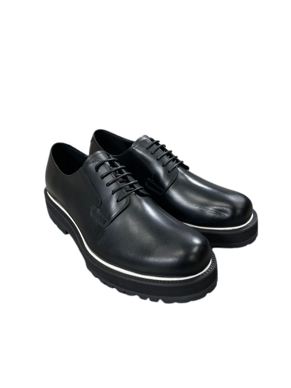 受注制【Chikashitsu +】sole line design leather shoes