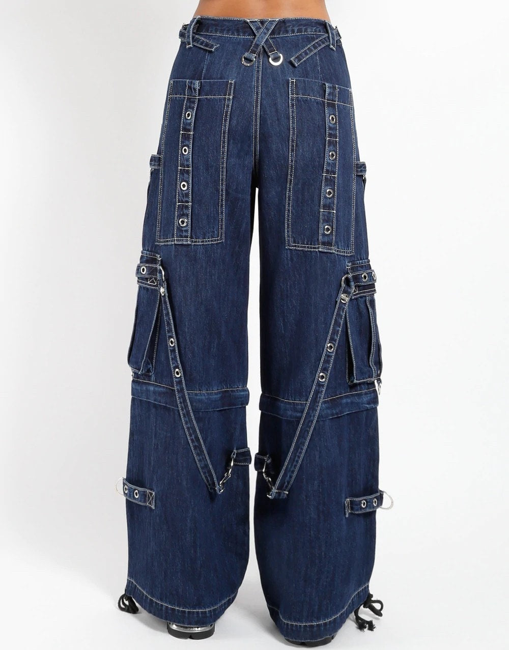 【TRIPP NYC】STRAP ON ZIP OFF PANT[JM7117M] /【トリップ エヌワイシー】２wayストラップジップボンテージデニムパンツ