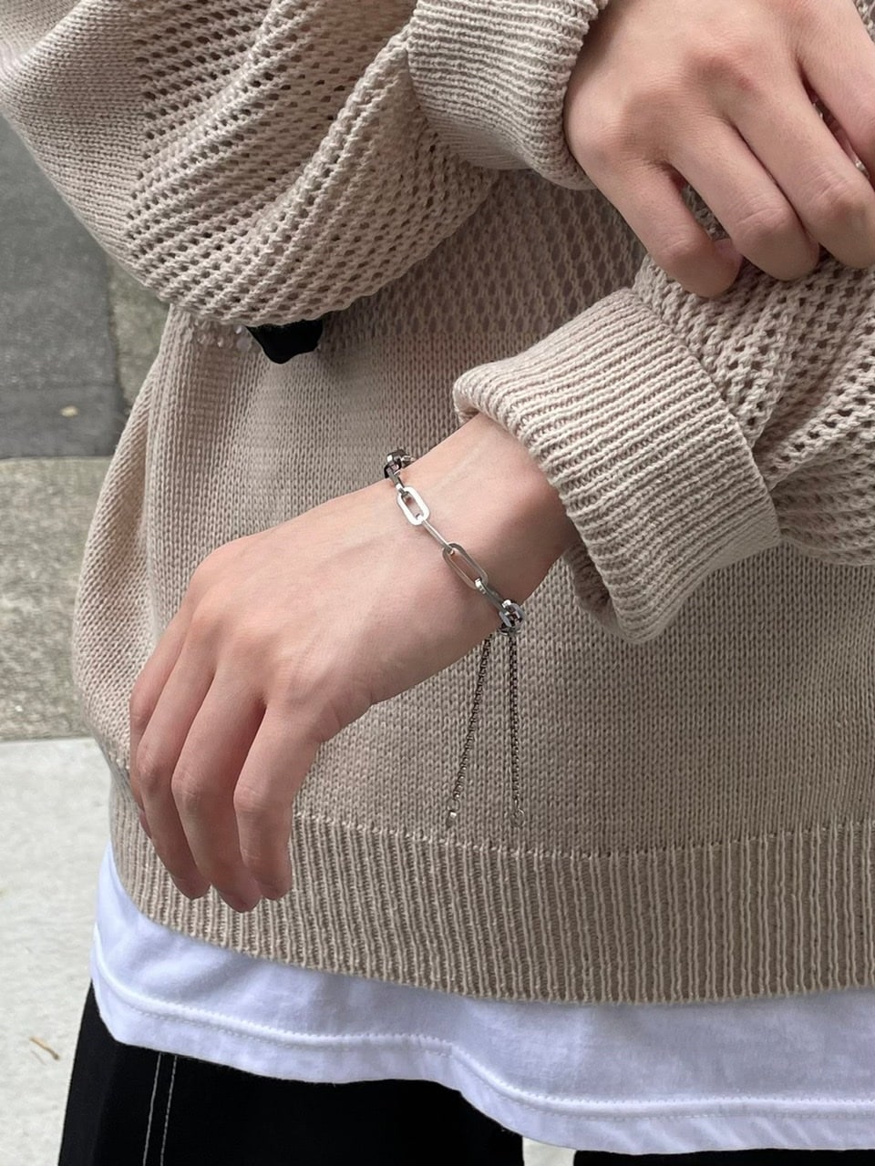 受注制【Chikashitsu +】adjuster bracelet 2