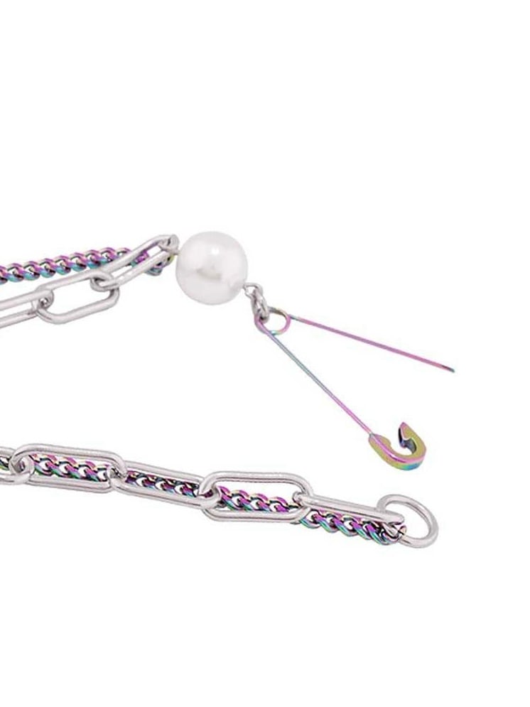 【MADE BY DIZON】Titanium steel pearl Bracelet