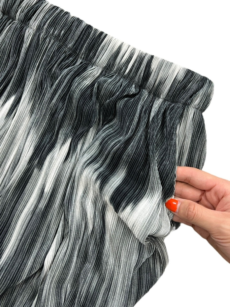 受注制【Chikashitsu +】pattern pleats pants (2color)