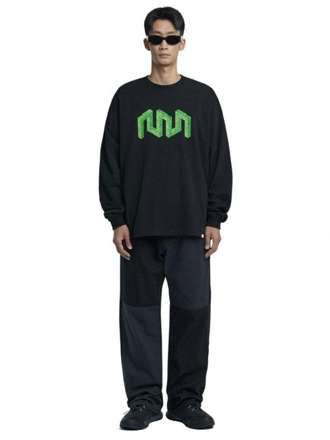 【NOMANUAL】NM OBJECT LONG SLEEVE TEE