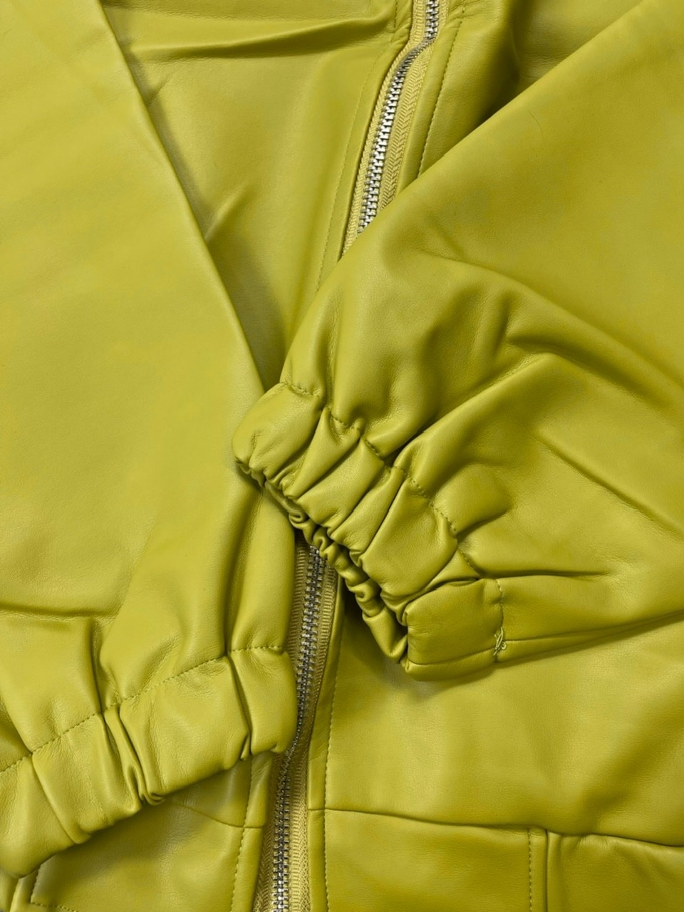 受注制【Chikashitsu +】leather blouson (3color)