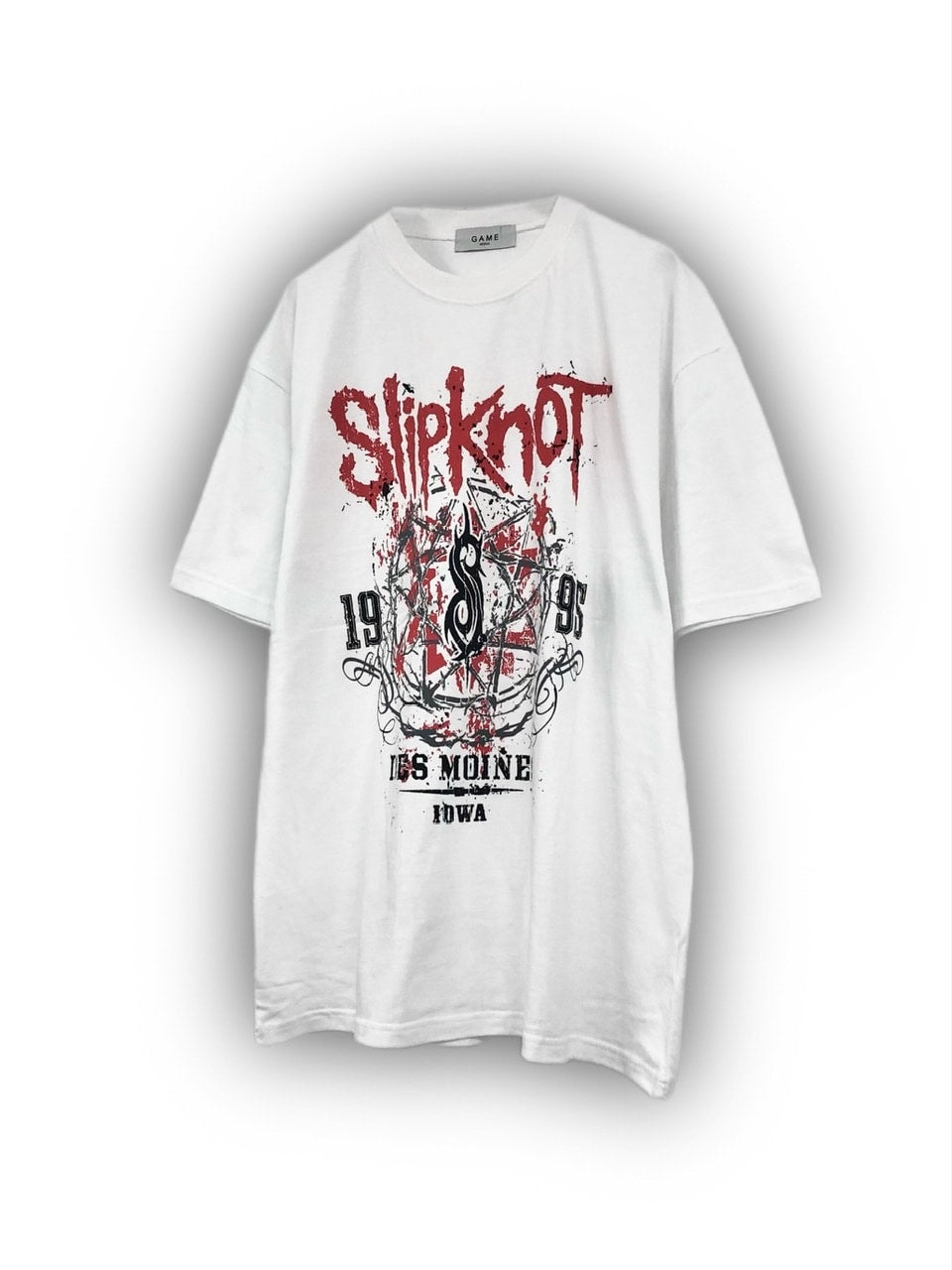 受注制【Never mind the XU】Slipknot band tee 2 (2color) – PRESSING