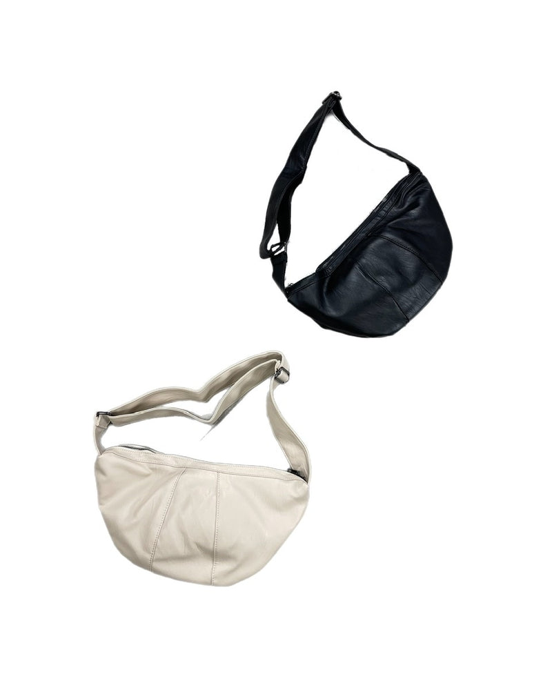 受注制【Chikashitsu +】leather shoulder bag 2 (2color)