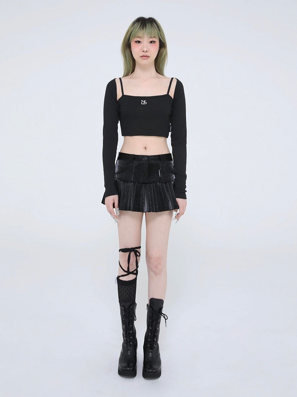 【Ugly shadow】DAILY CROP CARDIGAN