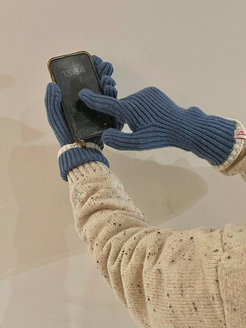 受注制【Chikashitsu +】bi-color hand warmer (5color)