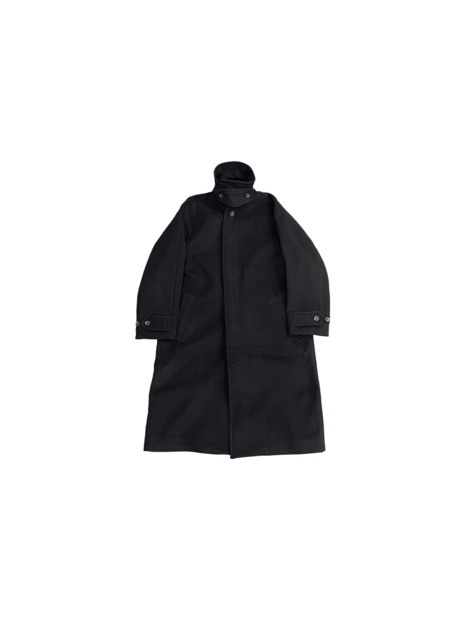 受注制【Chikashitsu +】high neck coat (3color)