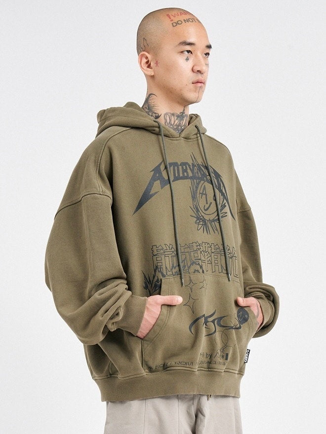 【AJOBYAJO】AJOLICA Collage Hoodie