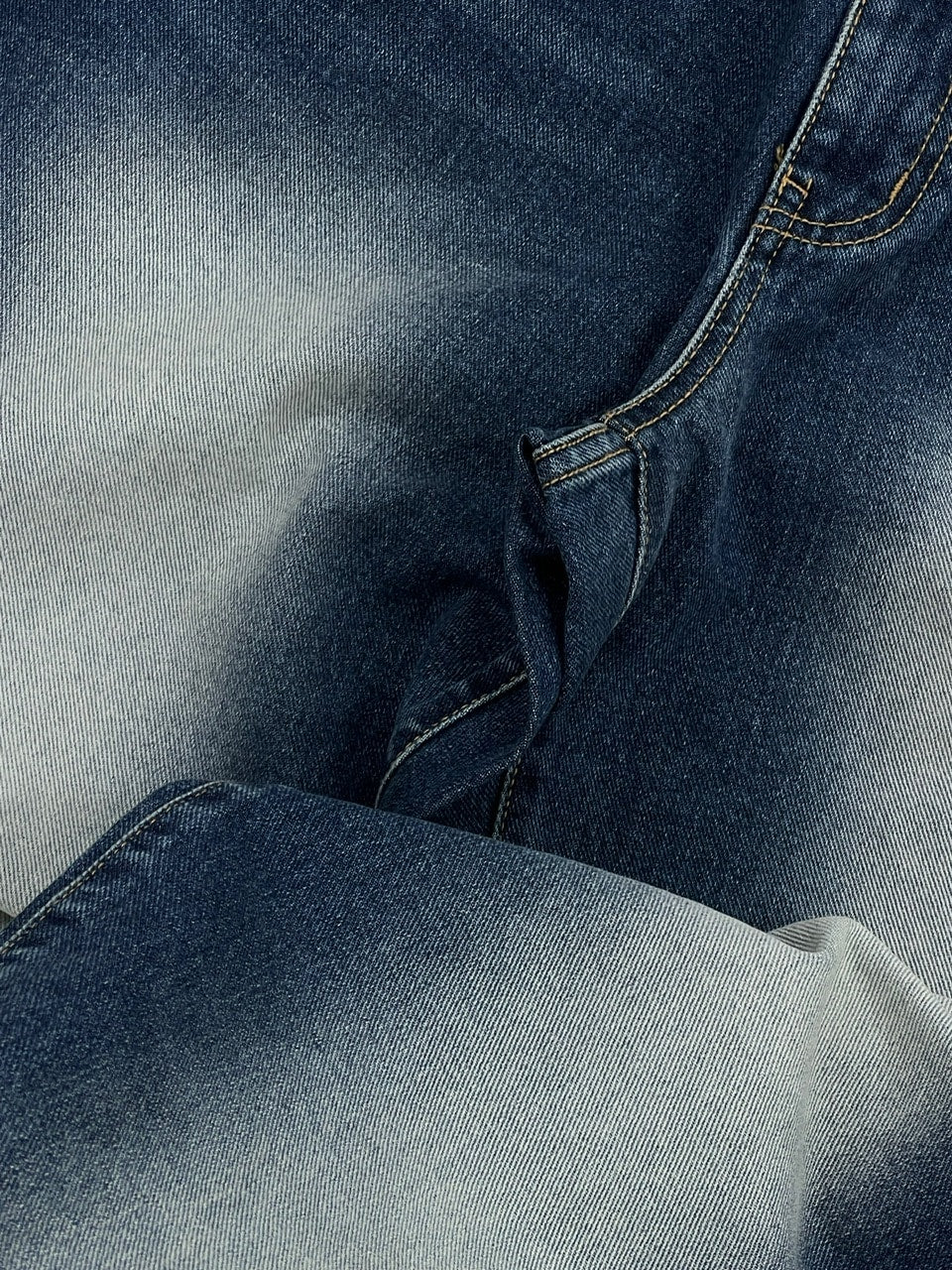 【Chikashitsu +】vintage wash denim pants (2color) / 【チカシツプラス】ヴィンテージウォッシュデニムパンツ