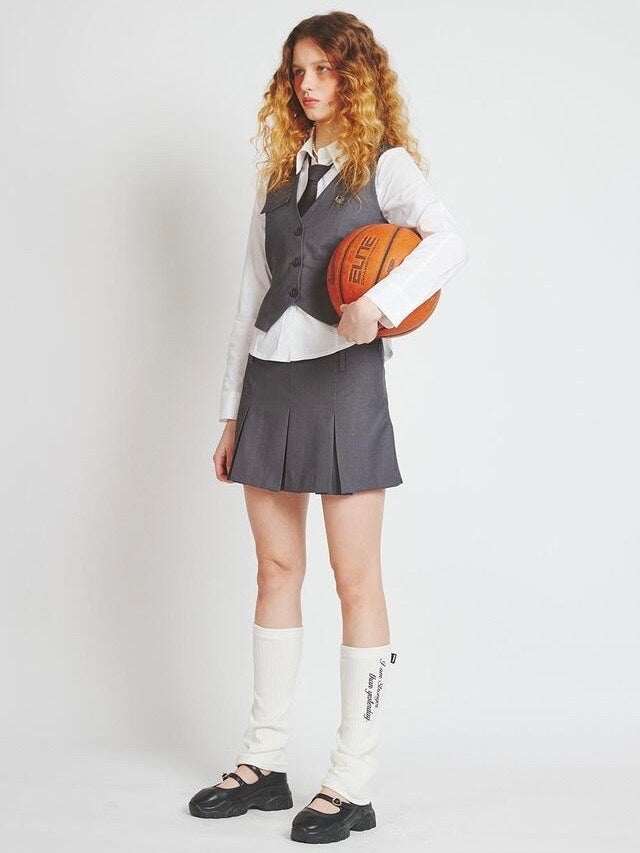 【CRANK】LETTERING LEG WARMER