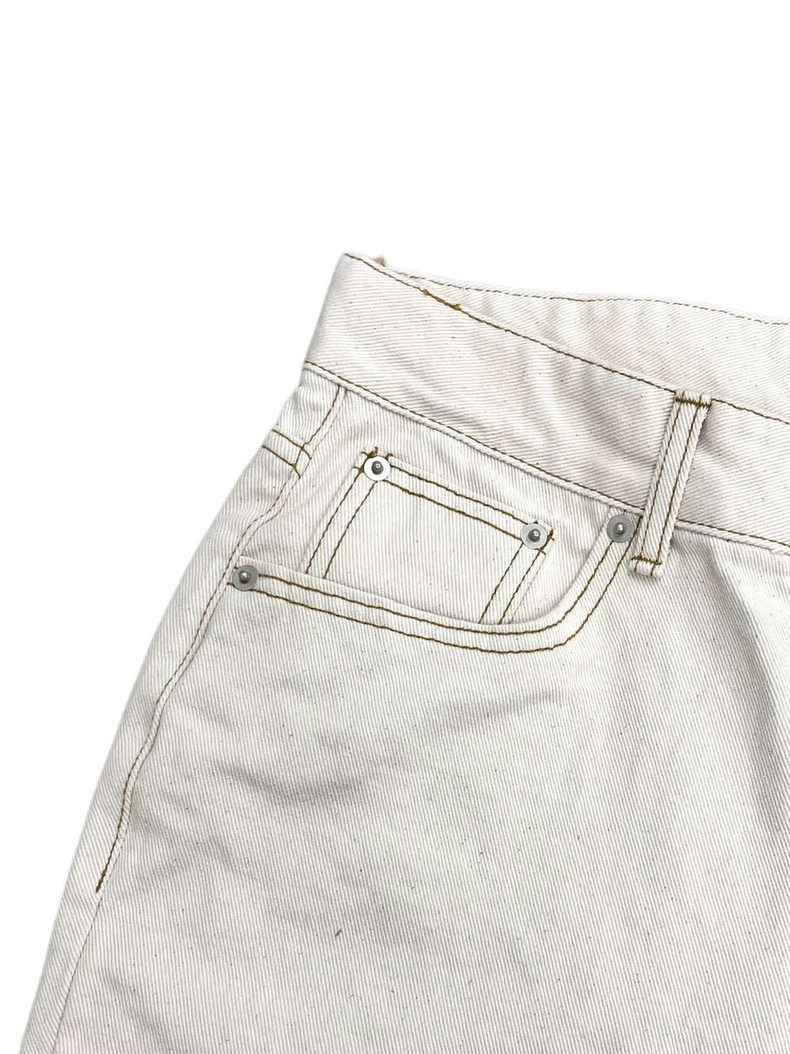 受注制【RENOL】stitch denim pants