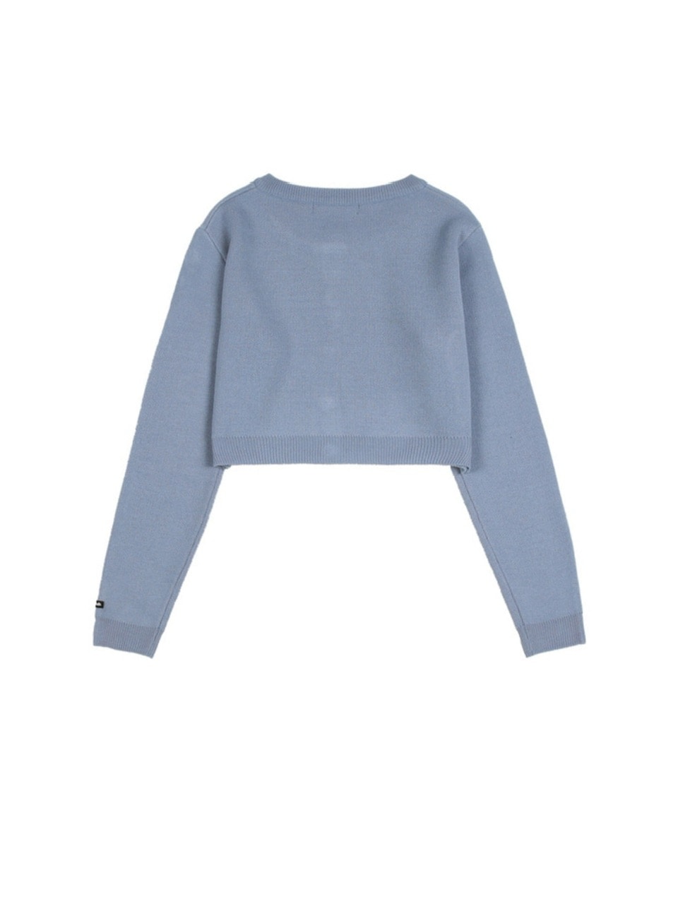 【FANCY CLUB】FANCY STAMP CROP CARDIGAN