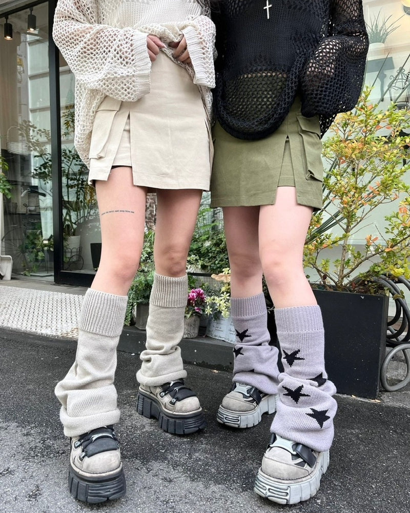 受注制【Never mind the XU】pocket cargo skirt (3color)