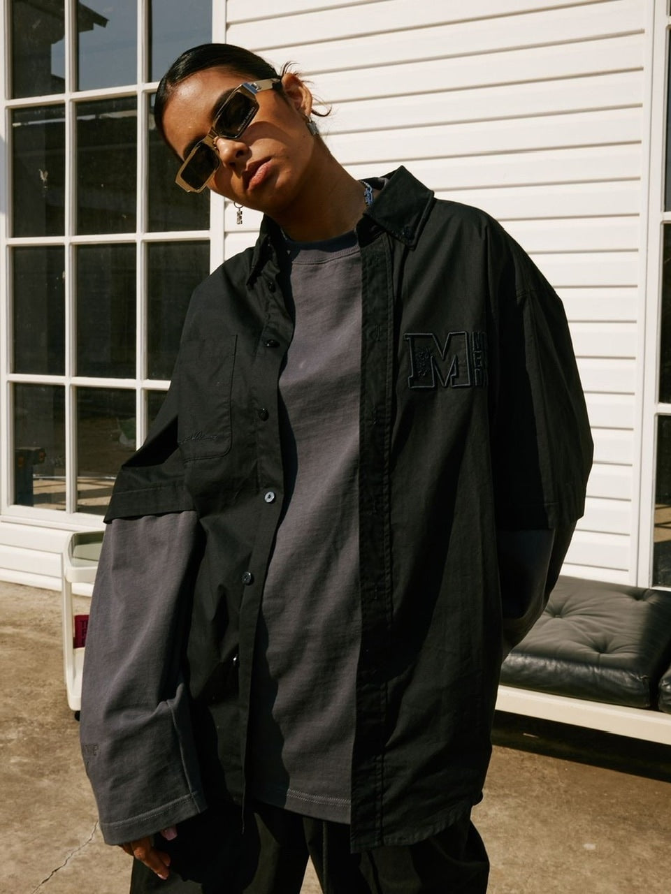 【MR. ENJOY DA MONEY】Fake Two Shirts